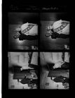 Queen of woman's auxiliary; Attempted burglary (4 Negatives) (May 15, 1958) [Sleeve 3, Folder b, Box 15]